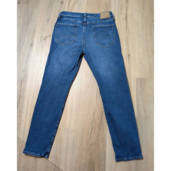 American Eagle Size 31x29 AirFlex Athletic Fit Blue Jeans Stretch Streetwear - Picture 3 of 11